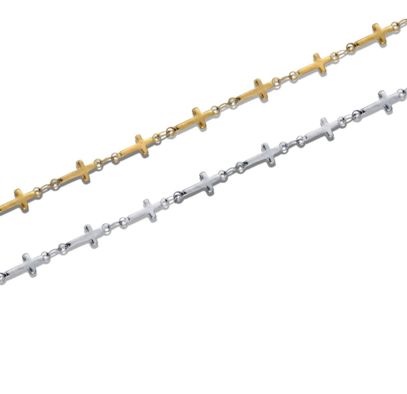 Stainless Steel Cross Chain